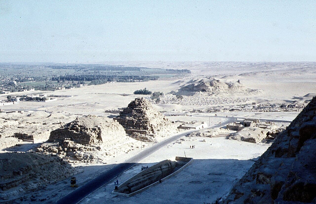 Giza Plateau in Egypt