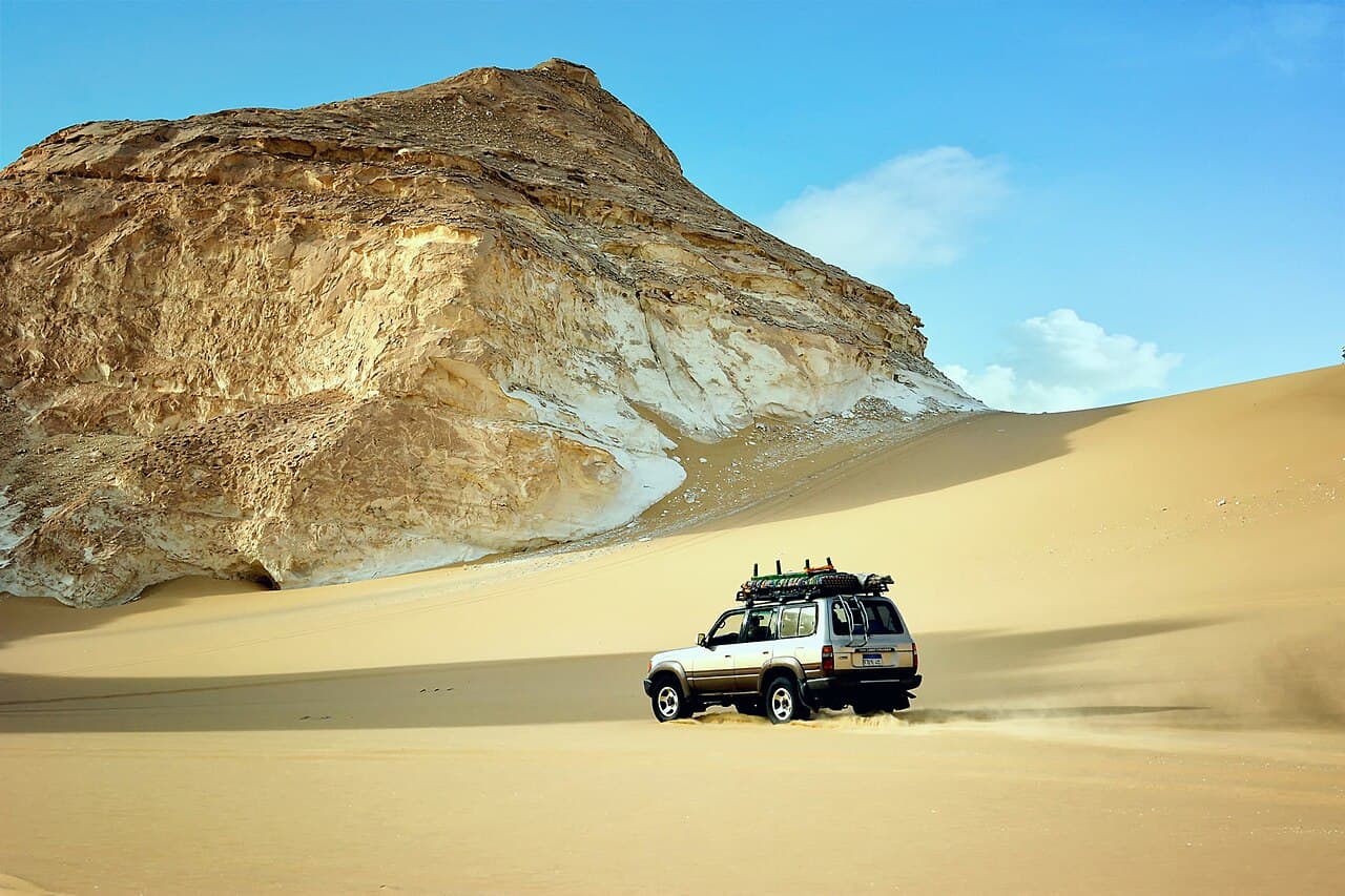 White Desert in Egypt