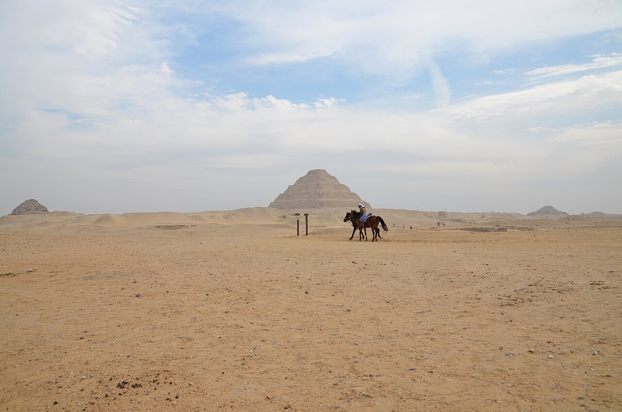 Photograph of Saqqara, Egypt